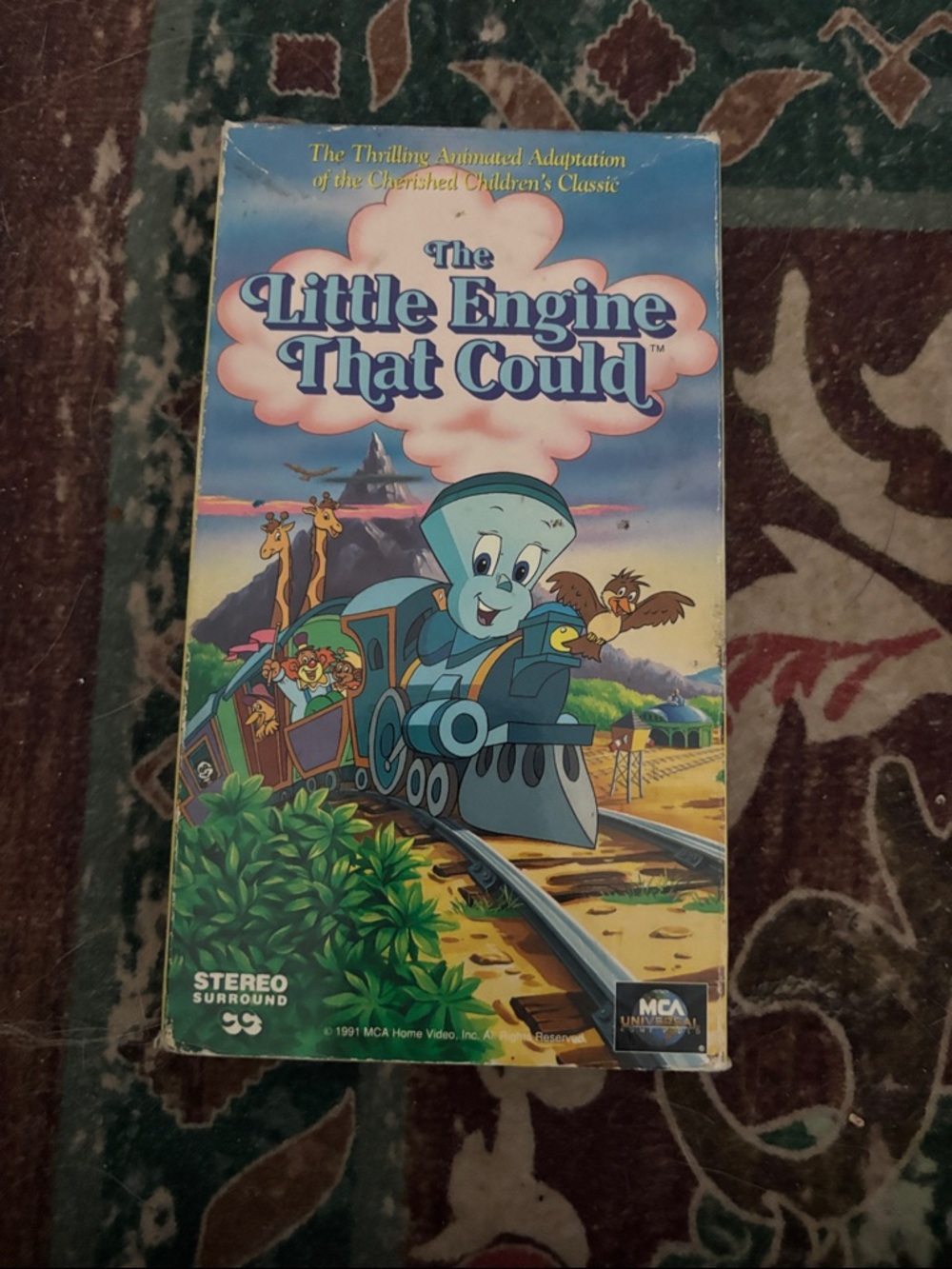 The Little Engine That Could VHS - Colorful Children's Classic